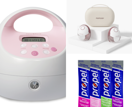 breastfeeding made simple 💅🏼🎀 cover photo collage