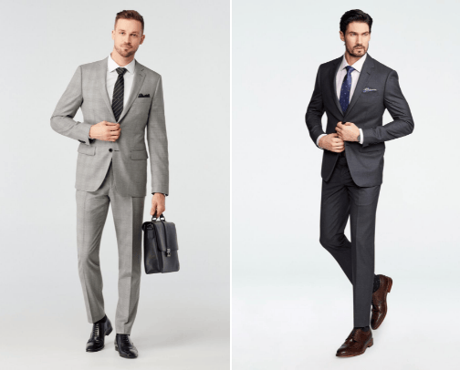 Suits for him cover photo collage