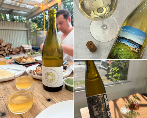Wines to get you out of your Sauvy B rut this summer ✨ cover photo collage
