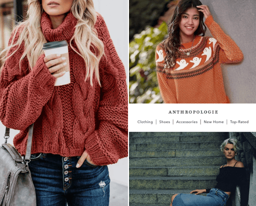 Fall collections. cover photo collage