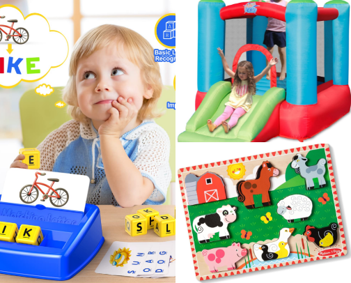 Kids Toys cover photo collage