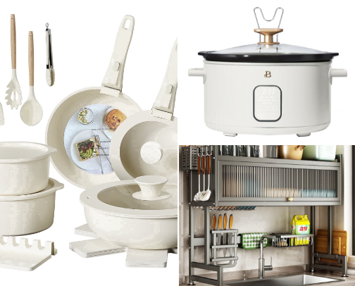 Kitchen essentials cover photo collage