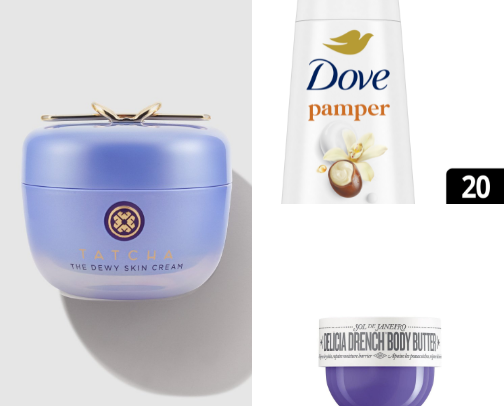 Skincare recs cover photo collage