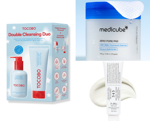 My Favorite Skincare Products cover photo collage