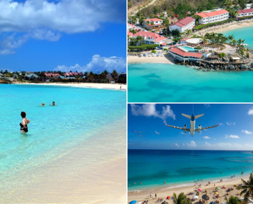 BEST BEACHES IN SAINT MARTIN! cover photo collage