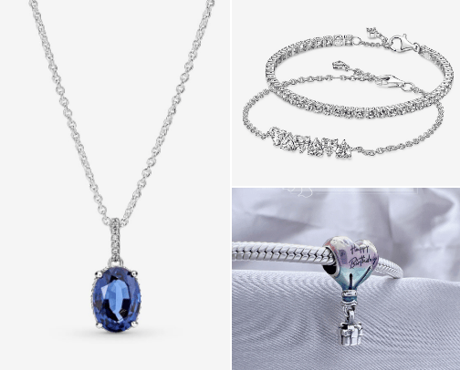 Pandora jewelry cover photo collage