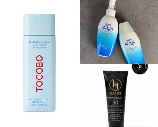 Top 5 Best Sunscreens for Glowing Skin in 2026 cover photo collage