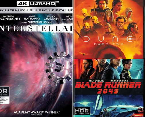 The definitive sci fi movies/tv shows cover photo collage