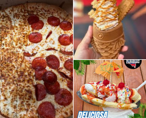 My big back food recs 😍 cover photo collage