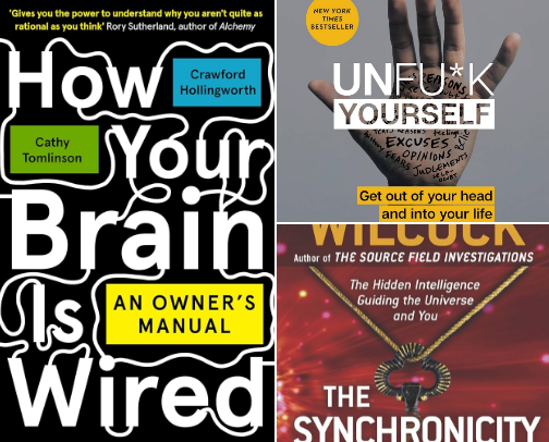 Books that leveled up my life! cover photo collage
