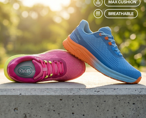 Ortho Shoes for Happy Feet! cover photo collage