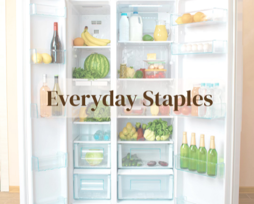 Everyday Staples cover photo collage