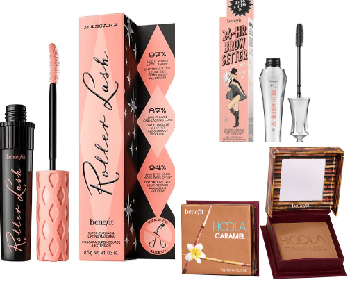 benefyt cosmetics cover photo collage