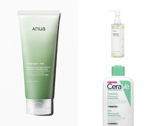 Skin care products 🫧 cover photo collage