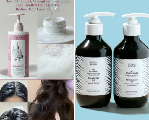 Fav hair care products!🫧🧴 cover photo collage