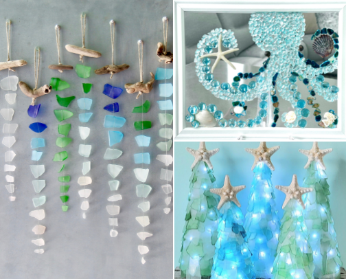 My Top Pick Sea Glass & Driftwood Masterpieces cover photo collage