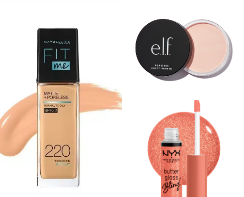 Best makeup products under 20$ cover photo collage