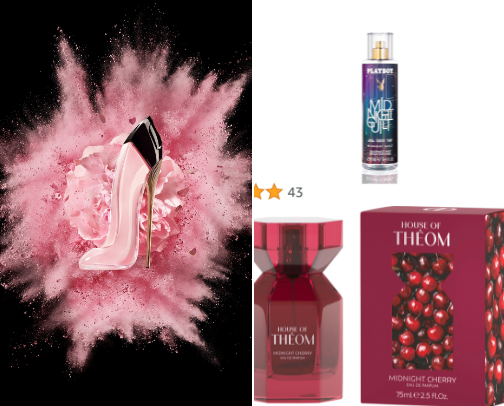 fav fragrances 🍸 cover photo collage