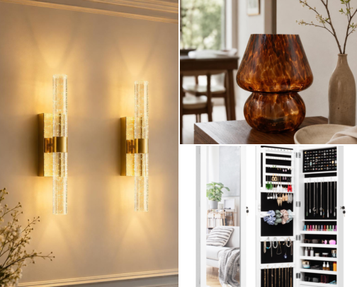 Aesthetic Home Hacks & High-End Dupes That Every Space Needs cover photo collage