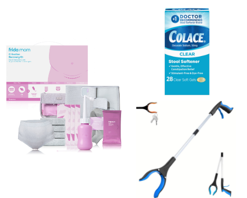 C-Section care🩷 cover photo collage