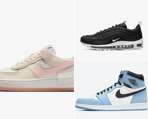 The Best Nike Sneakers cover photo collage