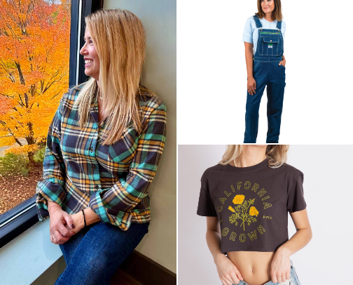 90s inspired fashion cover photo collage