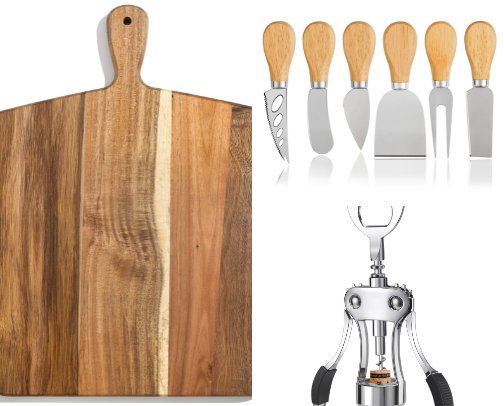 🍷A Simple Wine + Cheese Hosting Kit — Easy, Elegant & Ready for Any Night In cover photo collage