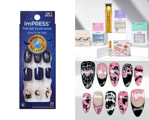 Halloween Press-On Nails: Spooky Manis Under $10 cover photo collage