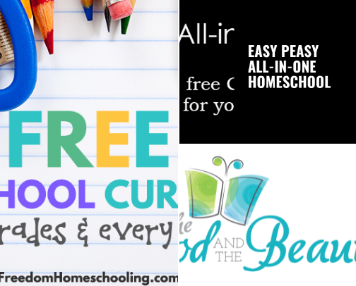 Freebies for Homeschool cover photo collage