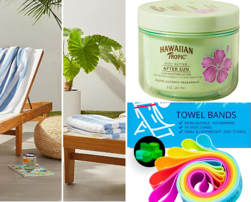 The Ultimate Beach Packing List cover photo collage