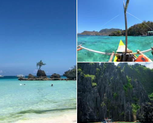Travel destinations in the Philippines🌄 cover photo collage