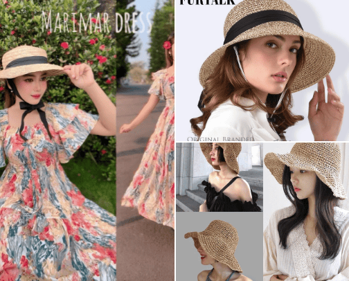 Pakaian Musim Panas cover photo collage