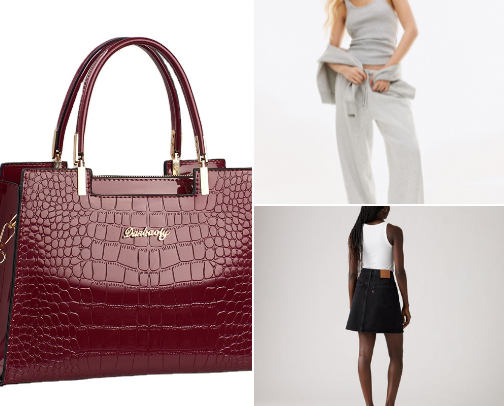 Fashion & Bags cover photo collage