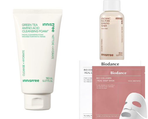 Skincare for your 30s ✨ cover photo collage