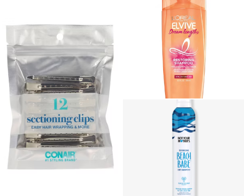 my picks for beautiful hair! hair products, extensions, and more! cover photo collage