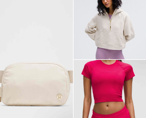 Don’t walk, RUN to lululemon!! cover photo collage