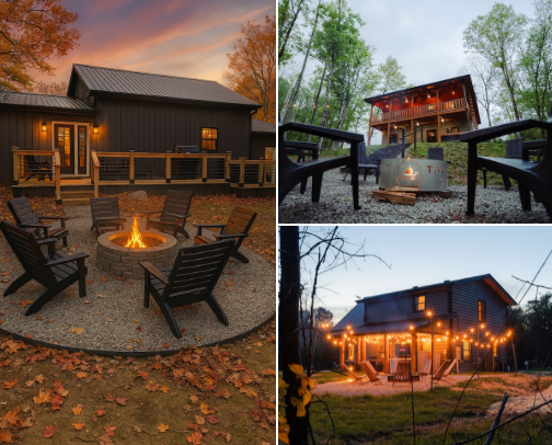 Ohio Hidden Gem Stays cover photo collage