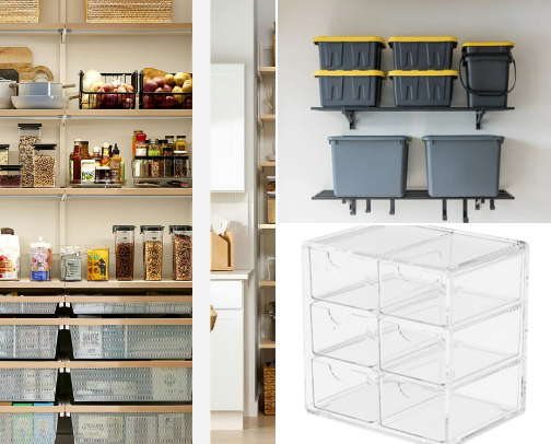 Home Organization Items cover photo collage
