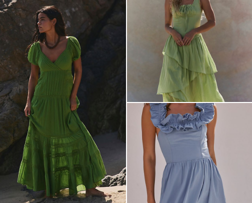 Spring/Summer Wedding Guest Dresses cover photo collage