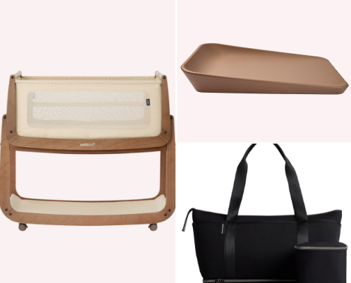 Baby products I couldn't live without cover photo collage