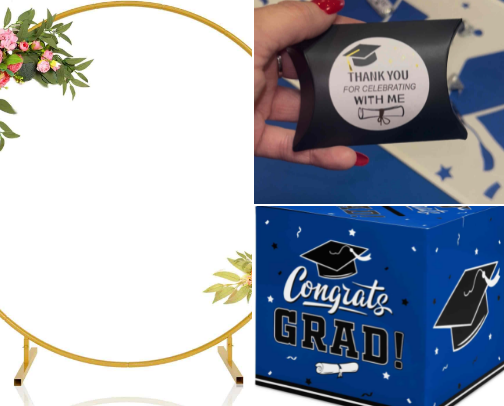 Graduation Party Ideas cover photo collage