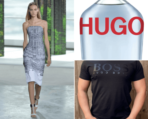 Hugo Boss cover photo collage