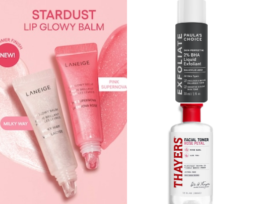 My favorite beauty recs cover photo collage