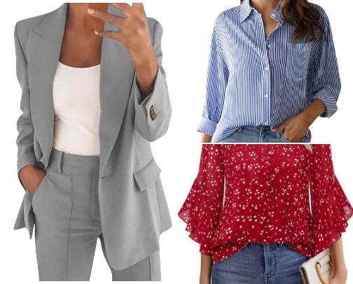 Office outfits on a budget 💼 cover photo collage