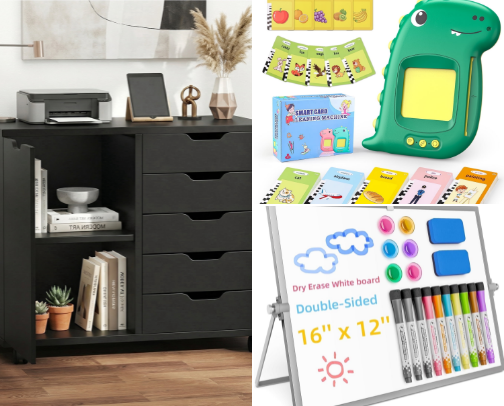 Teacher and classroom corner cover photo collage