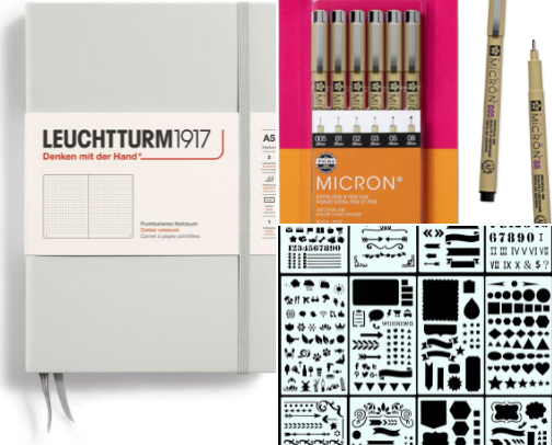 Journaling Essentials and Creative Extras! cover photo collage