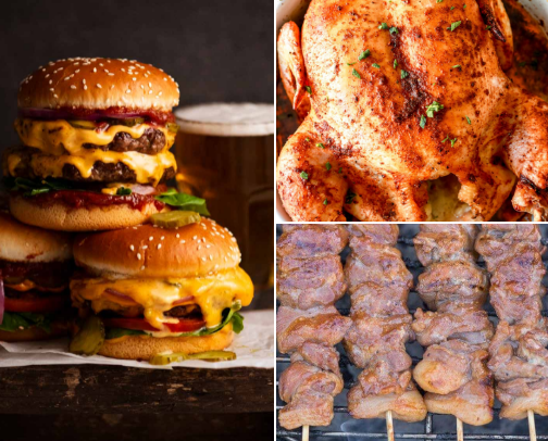 Foods cover photo collage