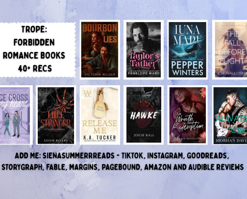 Forbidden Adult Romance Book Recommendations 📚 cover photo collage