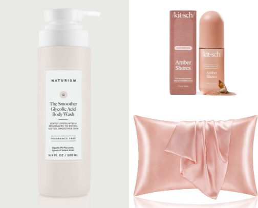Hair • Body • Fragrance cover photo collage