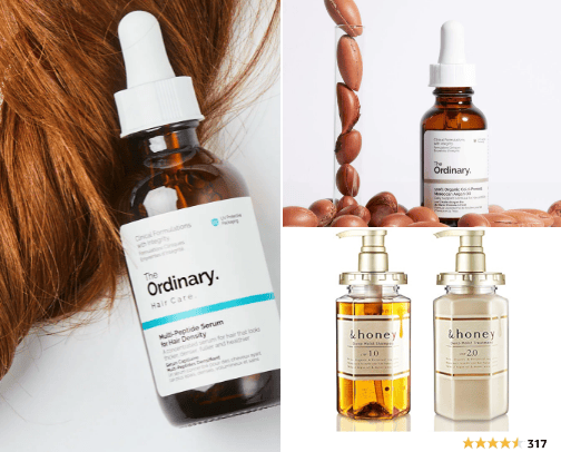 healthy hair for begginers cover photo collage